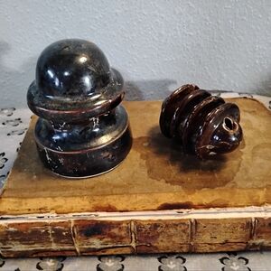 Antique electrical cap and bit